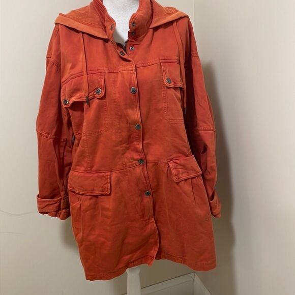 NEW FREE PEOPLE Nocturne
Oversized Parka Hooded Jacket
Spiced Brandy S
… - Picture 10 of 11